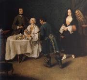 The visit in the lord Pietro Longhi
